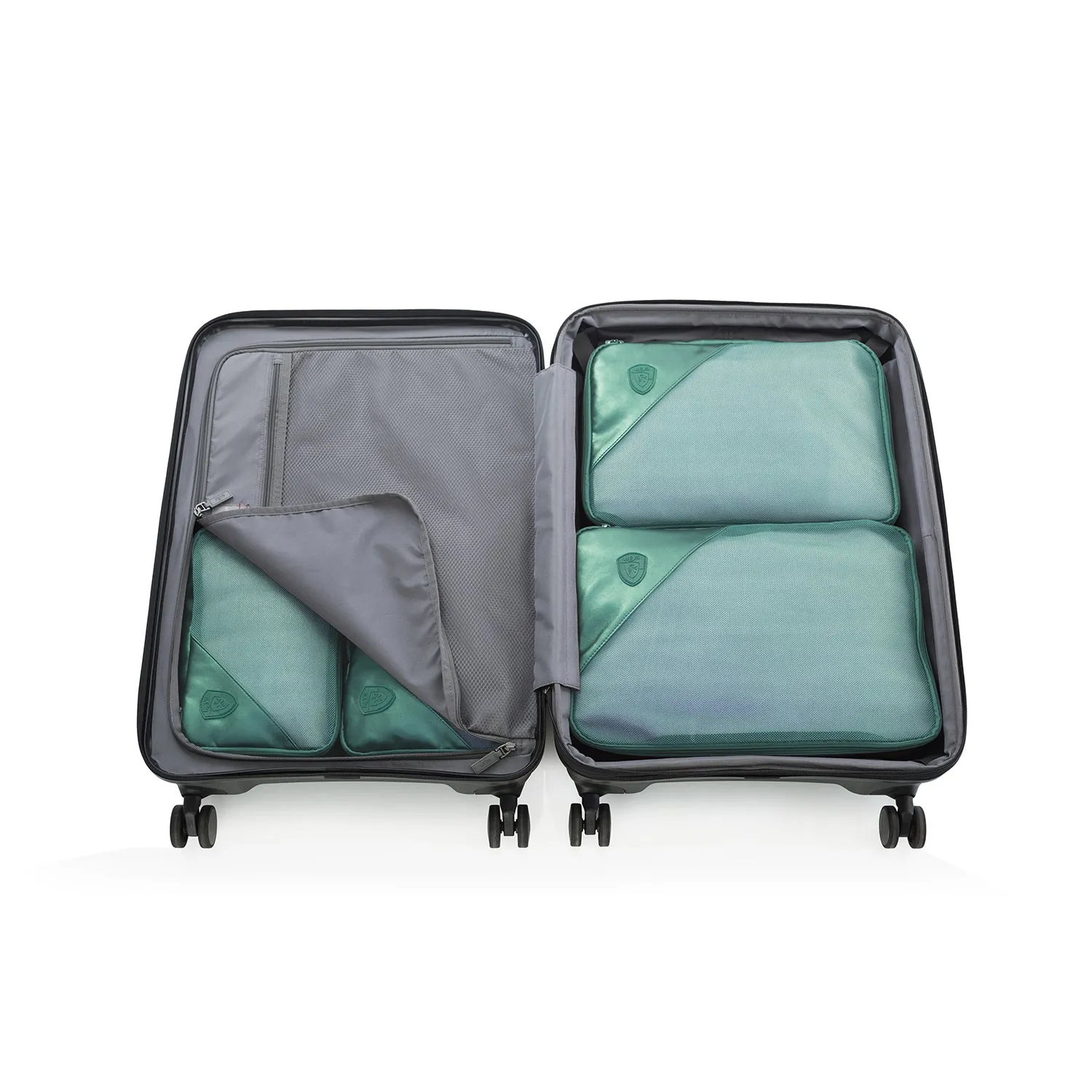 Metallic 5pc Set Packing Cubes