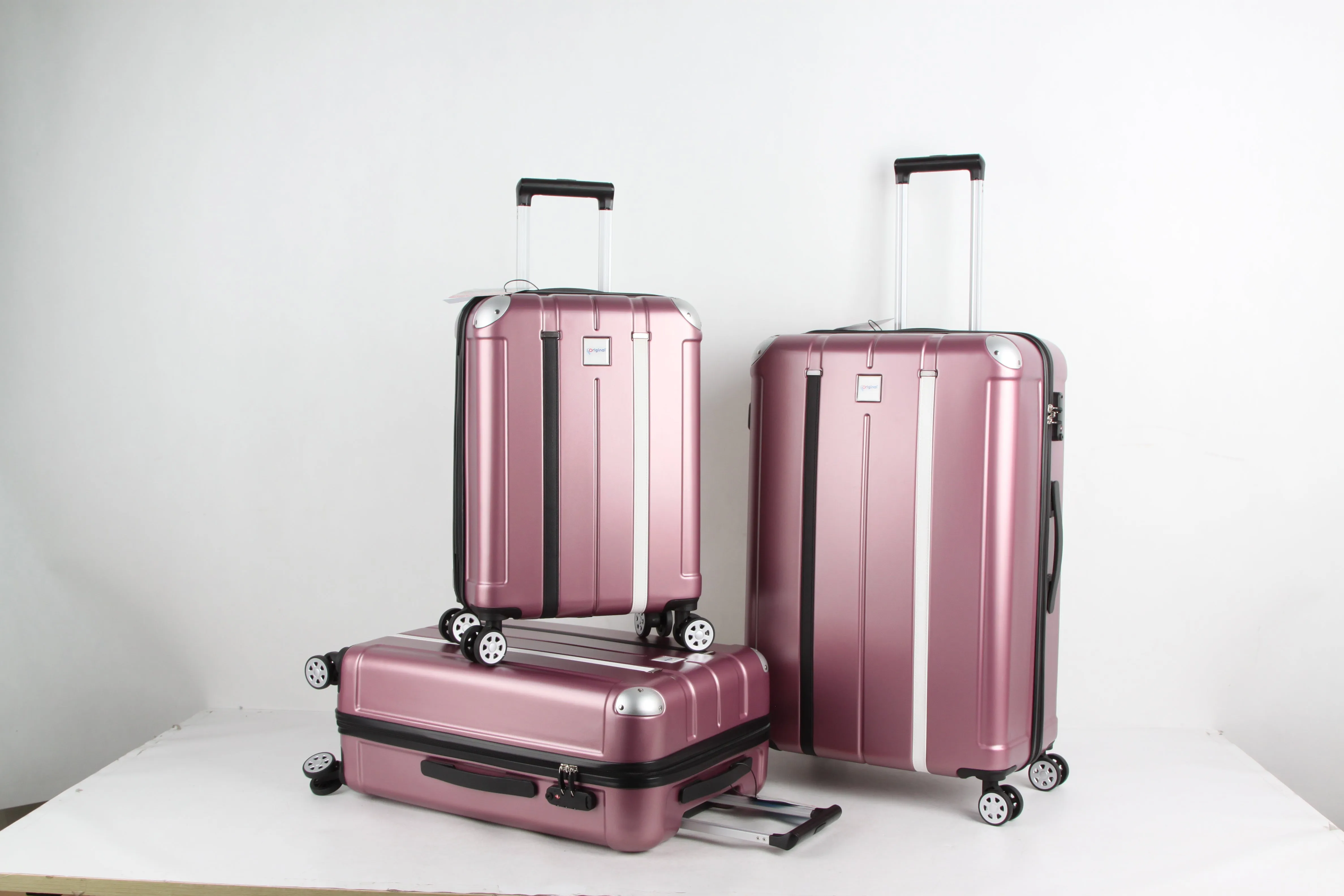 Original®-Mambo Trolley Bag Set/3 20"/24"/28" Lightweight with Spinner Wheels TSA Lock Hardside