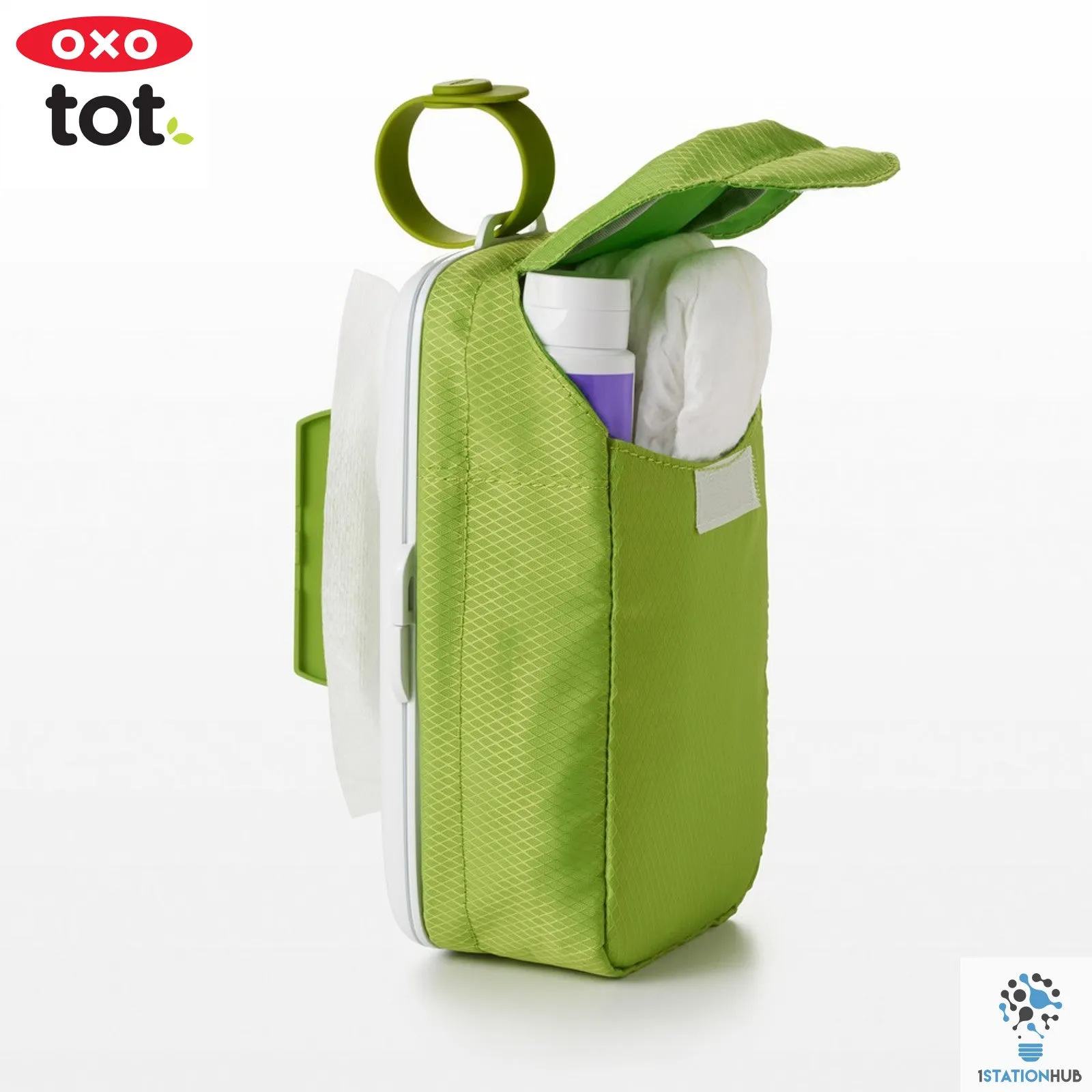 Oxo Tot On-the-Go Wipes Dispenser & Diaper Pouch